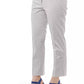 White Cotton Women Trouser