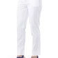White Cotton Women Pant
