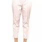 Pink Cotton Women Trouser