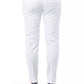 White Cotton Women Pant