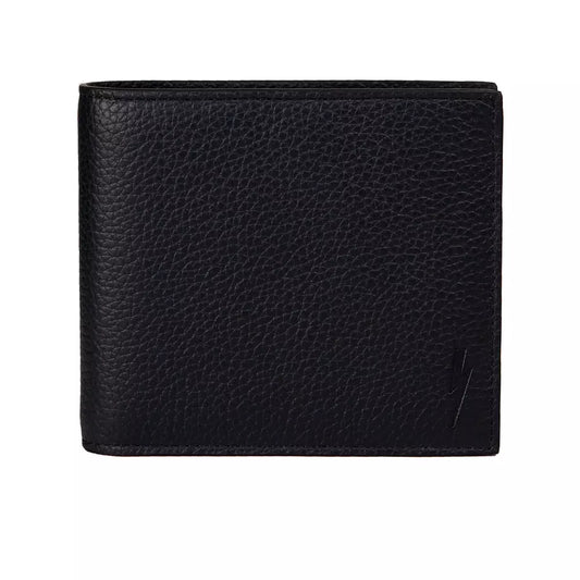 Black Leather Men Wallet