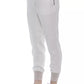 Beige Viscose Women Pant