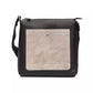 Black Leather Men Shoulder Bag