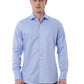 Light-Blue Cotton Men Shirt