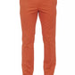 Red Cotton Men's Trouser