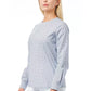 Light-Blue Cotton Women Shirt