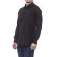 Black Cotton Mens Shirt