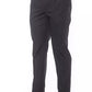 Black Cotton Men Trouser