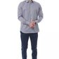 White Cotton Men Shirt