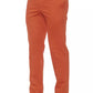 Red Cotton Men's Trouser