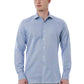 Light Blue Cotton Men Shirt
