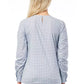 Light-Blue Cotton Women Shirt