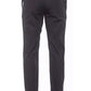 Black Cotton Men Trouser