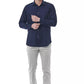 Blue Cotton Men Shirt
