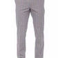 Gray Cotton Men's Trouser