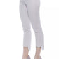 Beige Cotton Women Pant