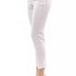 Beige Cotton Women Pant