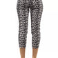Blue Cotton Women Trouser