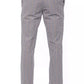 Gray Cotton Men's Trouser
