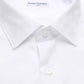 White Cotton Men Shirt