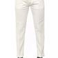 White Cotton Men's Jeans
