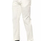 White Cotton Men's Jeans