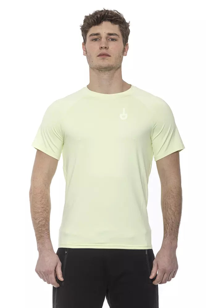 Green Polyamide Men T-Shirt