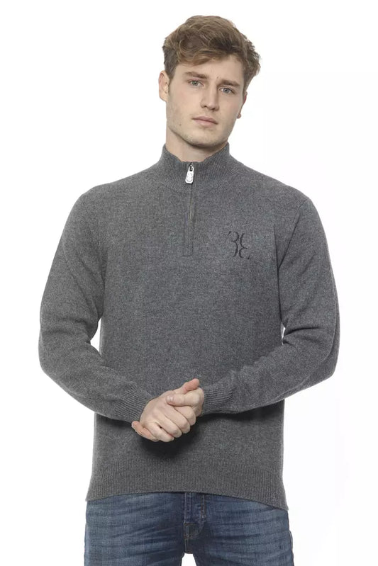 Gray Cashmere Men Cardigan