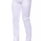White Cotton Men Trouser