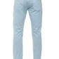 Light Blue Cotton Mens Trouser