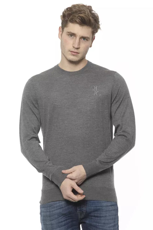 Gray Cashmere Mens Sweater