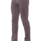 Burgundy Cotton Men Trouser