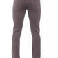 Burgundy Cotton Men Trouser