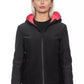 Black Polyester Women Jacket