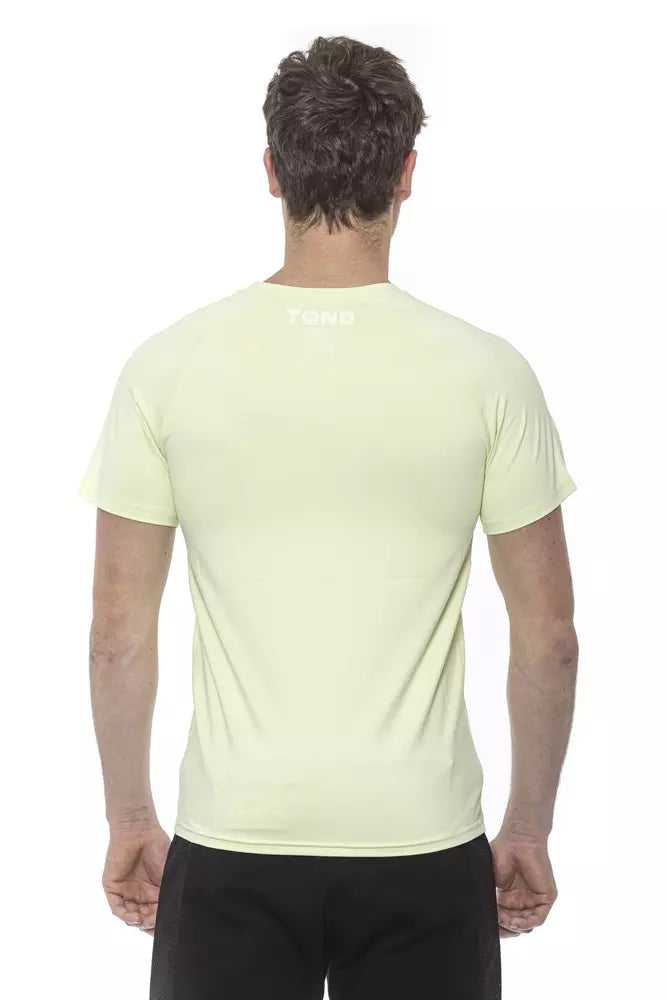 Green Polyamide Men T-Shirt