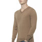 Beige Cashmere Men Sweater