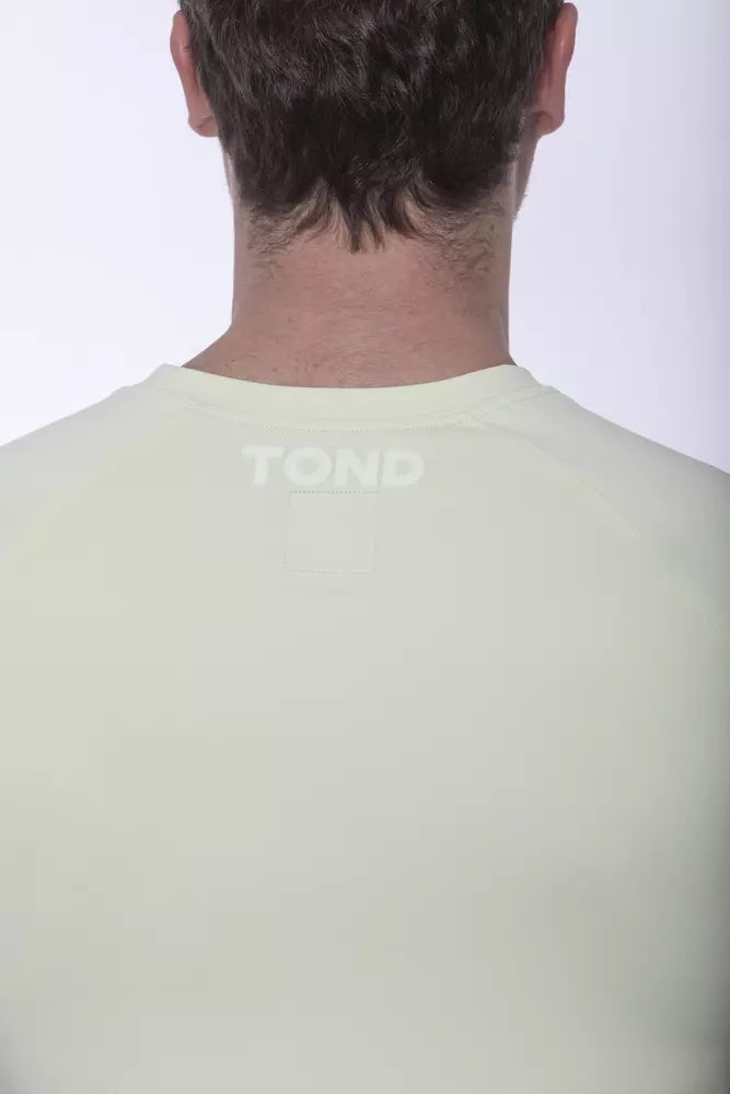 Green Polyamide Men T-Shirt