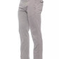Beige Cotton Men Trouser