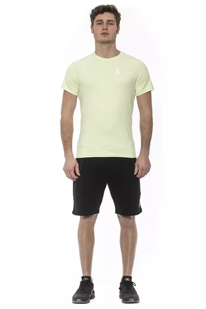 Green Polyamide Men T-Shirt