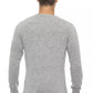 Silver Wool Men's Sweater