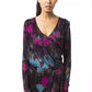 Multicolor Viscose Women Top