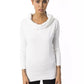 White Viscose Women Sweater