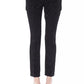 Black Acrylic Women Pants