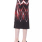 Multicolor Polyester Women Skirt