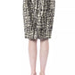 Gold Viscose Women Skirt