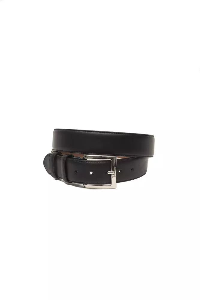 Black Leather Men Belt