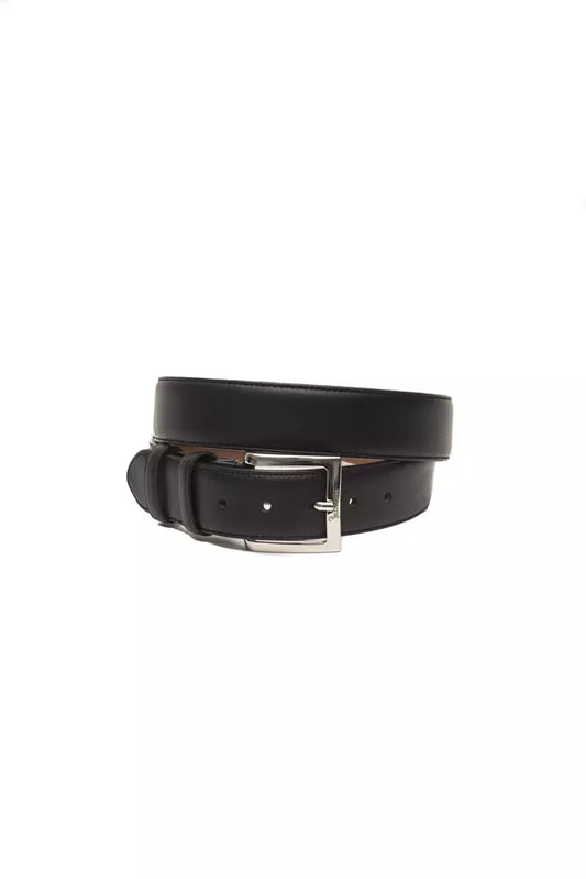 Black Leather Men Belt