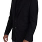 Elegant Slim Fit Wool-Silk Blazer