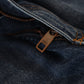 Elegant Tattered Blue Denim Pants