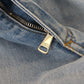 Elegant Light Blue Tattered Denim Pants